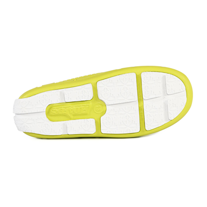 Kids Prodigy Lime Bright White Loafers