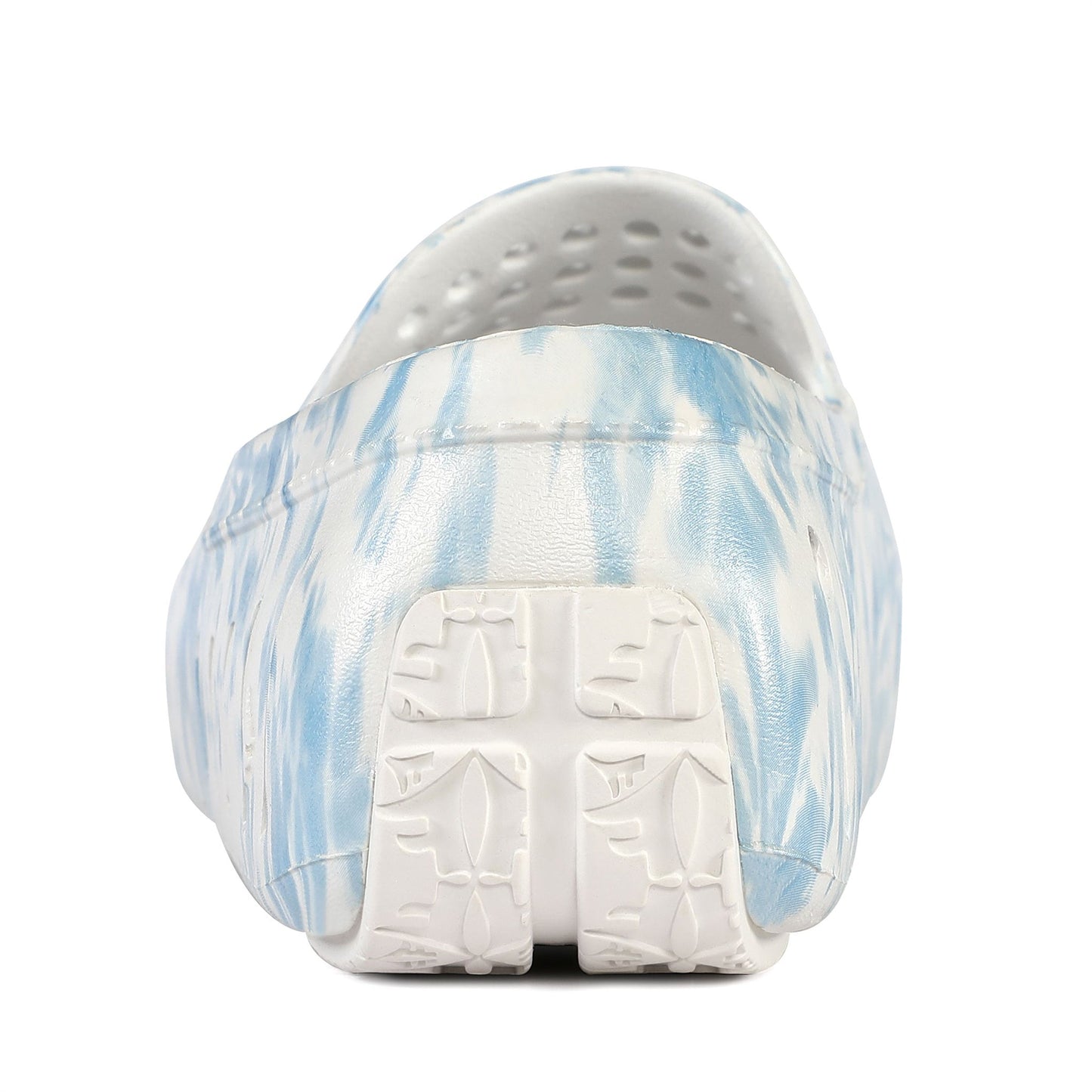 Men's Country Club Blue Tie Dye Bright White Loafers