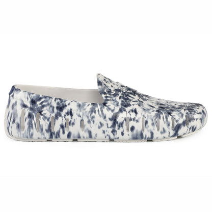 Men's Country Club Navy Tie Dye Bright White Loafers