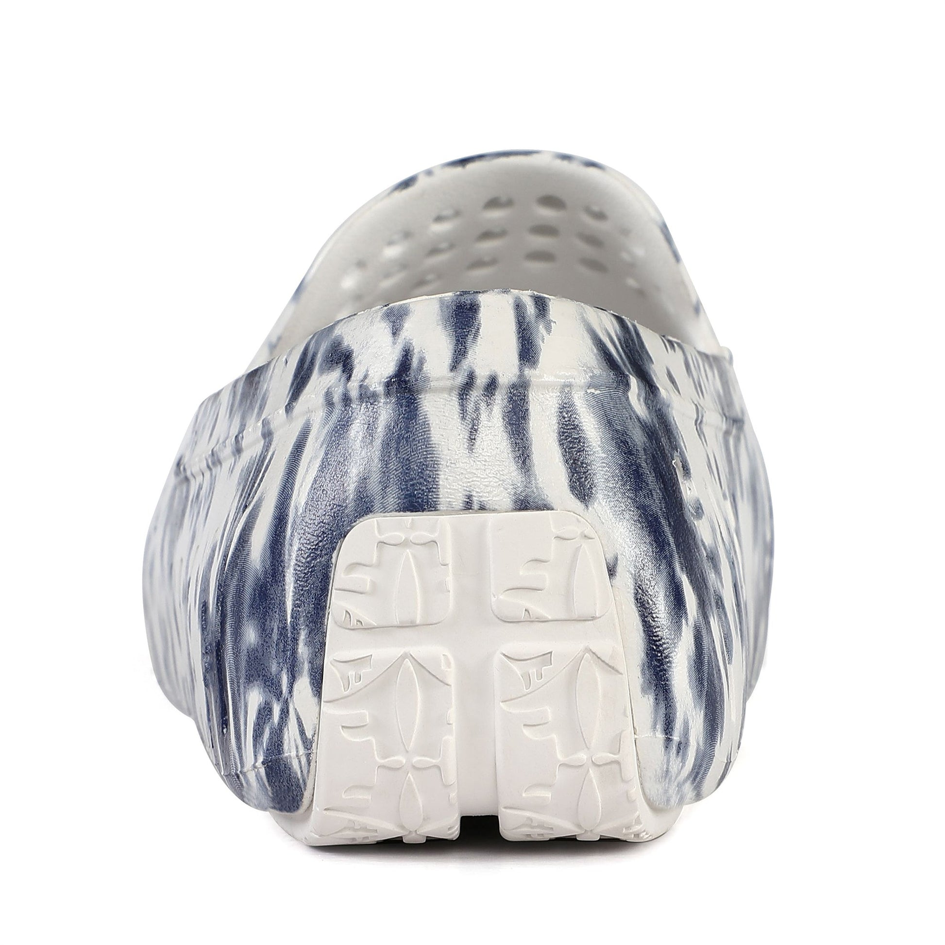 Men's Country Club Navy Tie Dye Bright White Loafers